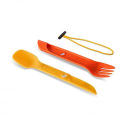 Uco Switch Spork Utensil Set  Retro Sunrise   Bestik