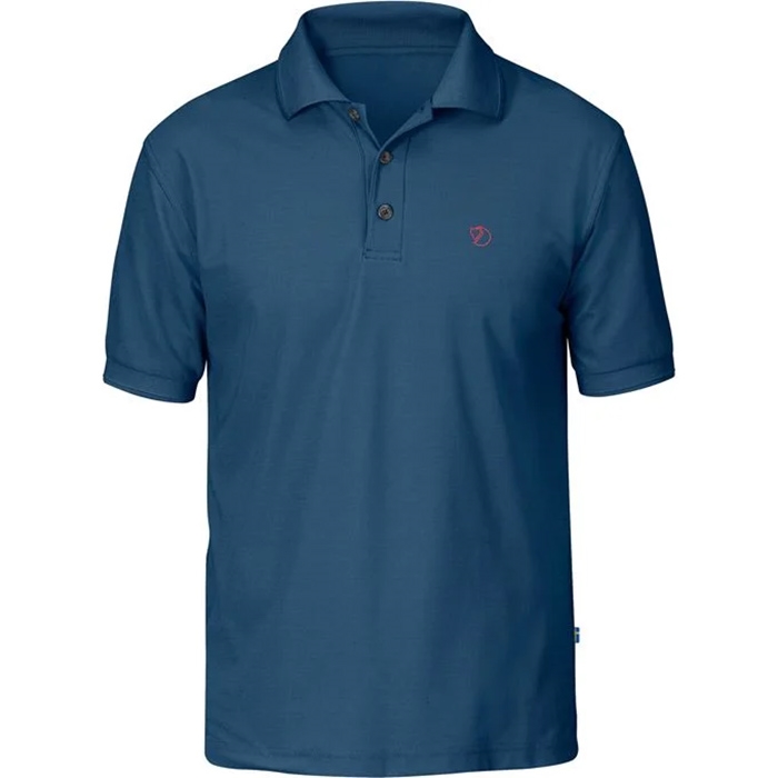 Fjällräven Crowley Pique Polo – Uncle Blue Tilbud!