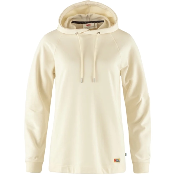 Fjällräven Vardag Hoodie til kvinder – Chalk Hvid på tilbud!