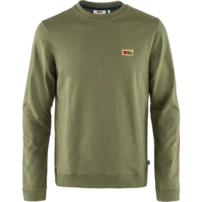 Fjällräven Ven Vardag Sweater til Mænd – Grøn Kvalitetstrøje