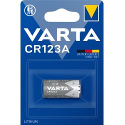 Varta CR123A Lithiumbatteri - Hurtig Levering!