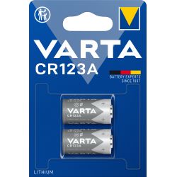 Varta Professionelt Lithium CR123A Batteri 2-Pak - Tilbud!