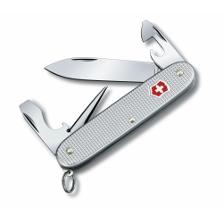 Victorinox Pioneer Pocket Tool  Ribbed Alox  Silver    Multitool