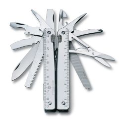 Victorinox Swisstool X In Leather Pouch   Multitool