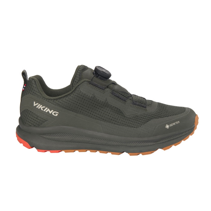 Viking Motion Low Gtx Boa Vandresko til Mænd – Rød