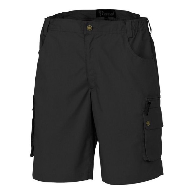 Pinewood Vildmark Shorts i Sort - Praktiske Fritidsshorts