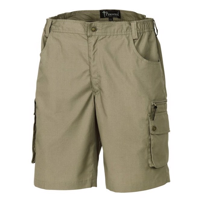 Pinebrun Vildmark Shorts – Praktiske khaki fritidsshorts