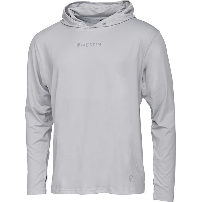 Westin Ledge Hoodie UPF 50+ – Mist Grå Fleece Trøje til Outdoor