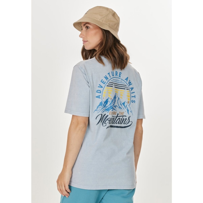 Whistler Explorer T-Shirt til kvinder – Unikt rygdesign
