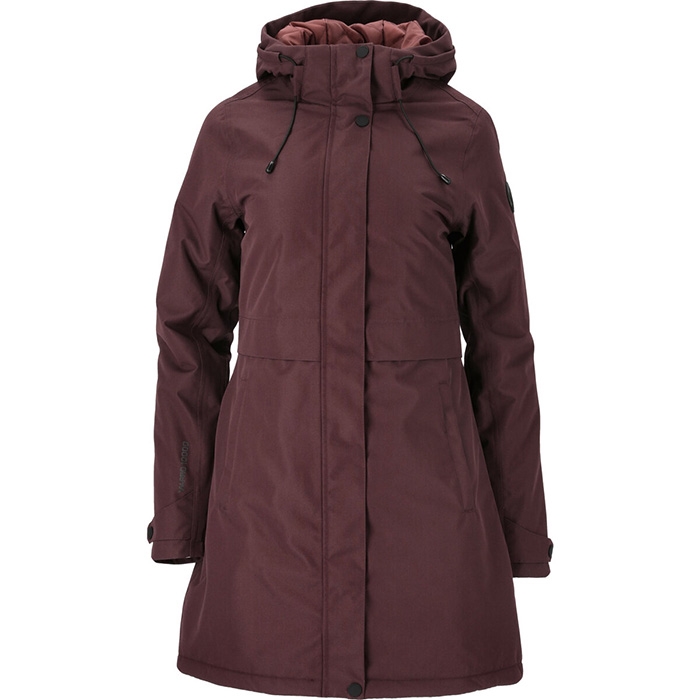 Whistler Mullie Parka til kvinder – Vinterjakke i Fudge