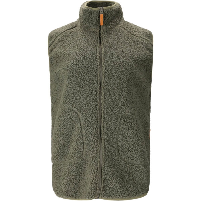 Whistler Pioneer Teddy Fleece Vest Woman Dusty Olive    Veste
