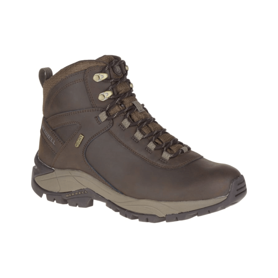 Vandrestøvler Til Herre   Merrell Vego Mid Cut   Læder   Brun