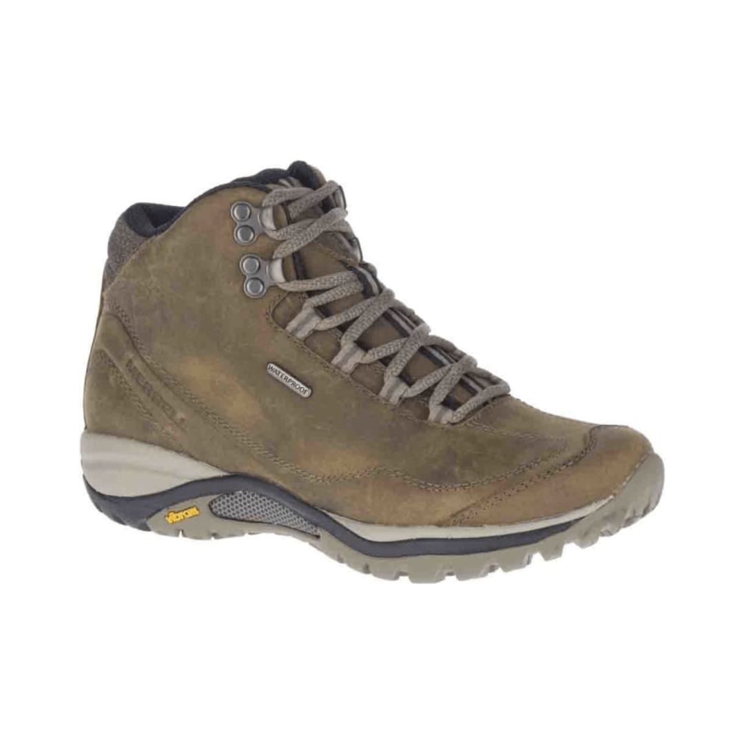 Vandrestøvler Til Dame   Merrell Siren Traveller   Mid Cut   Læder   Brun