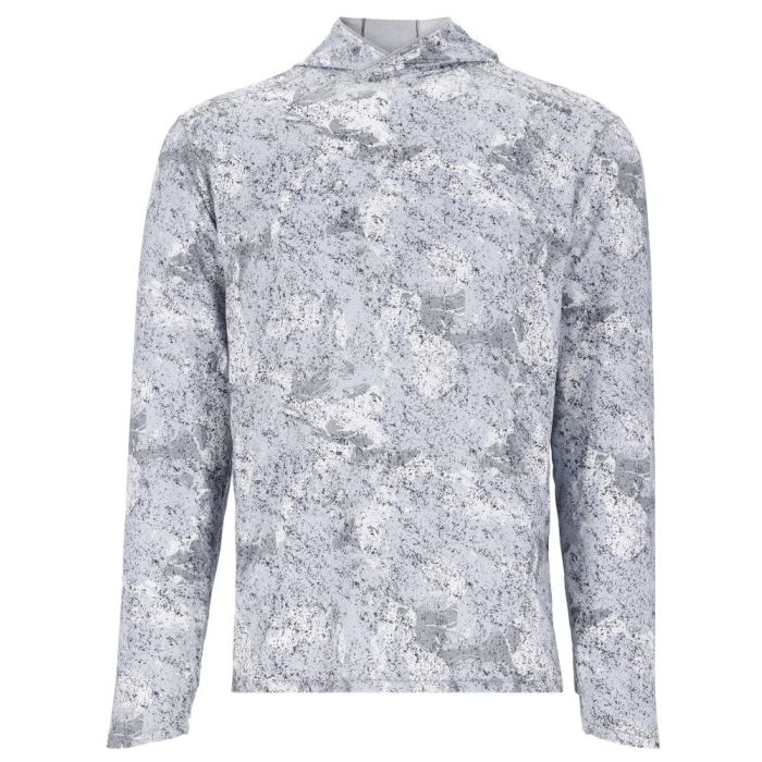 Simms Solarflex Hoody Back Eddy White