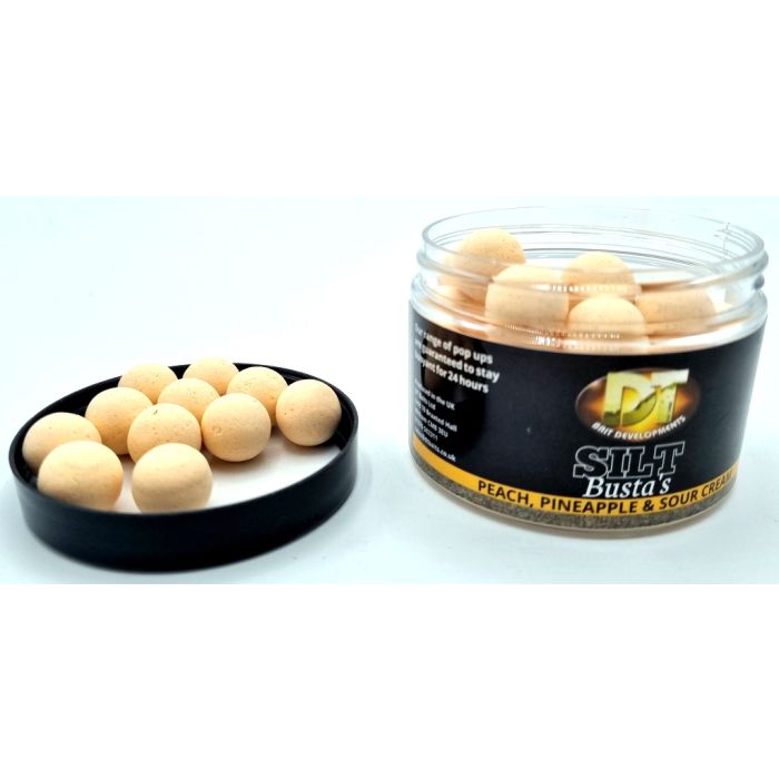 Dt Bait Silt Busta S Pop Ups Peach  Pineapple   Sour Cream