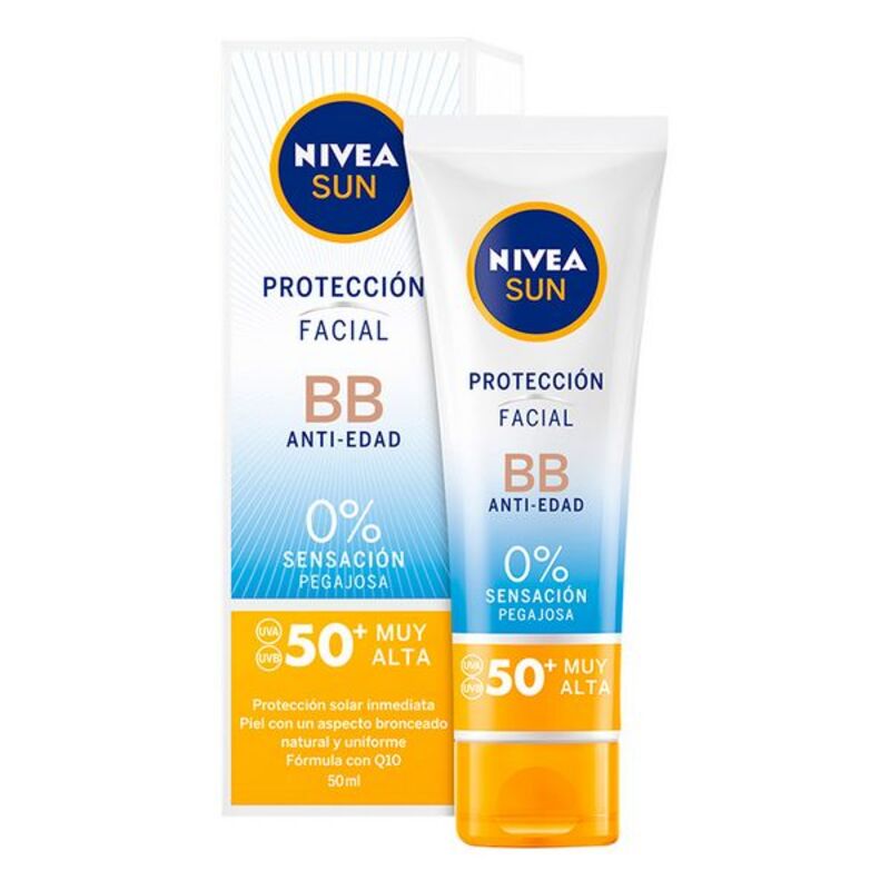 Solcreme Til Ansigtet Bb Nivea Spf     Ml   Dame   Unisex