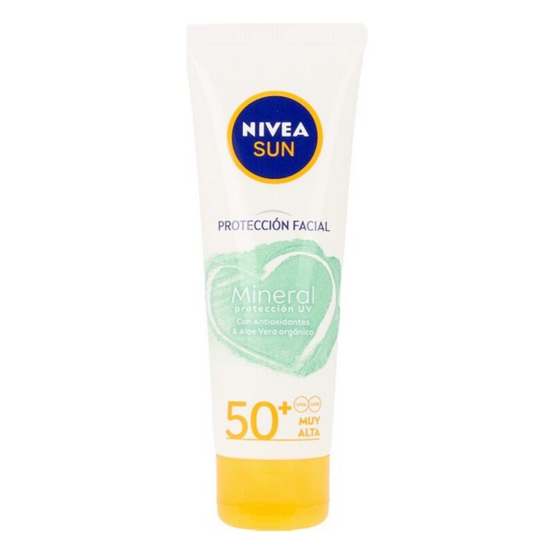 Solcreme Sun Facial Mineral Nivea     Ml