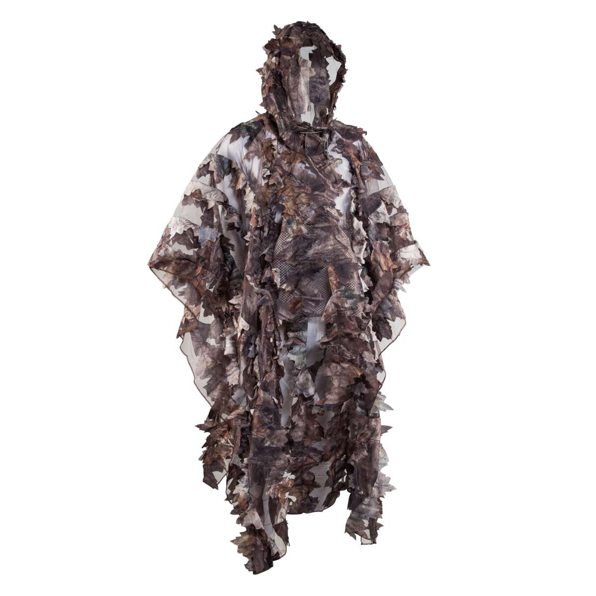 Wood Leaf Poncho M Camou - Ekstremt Camouflage Tøj
