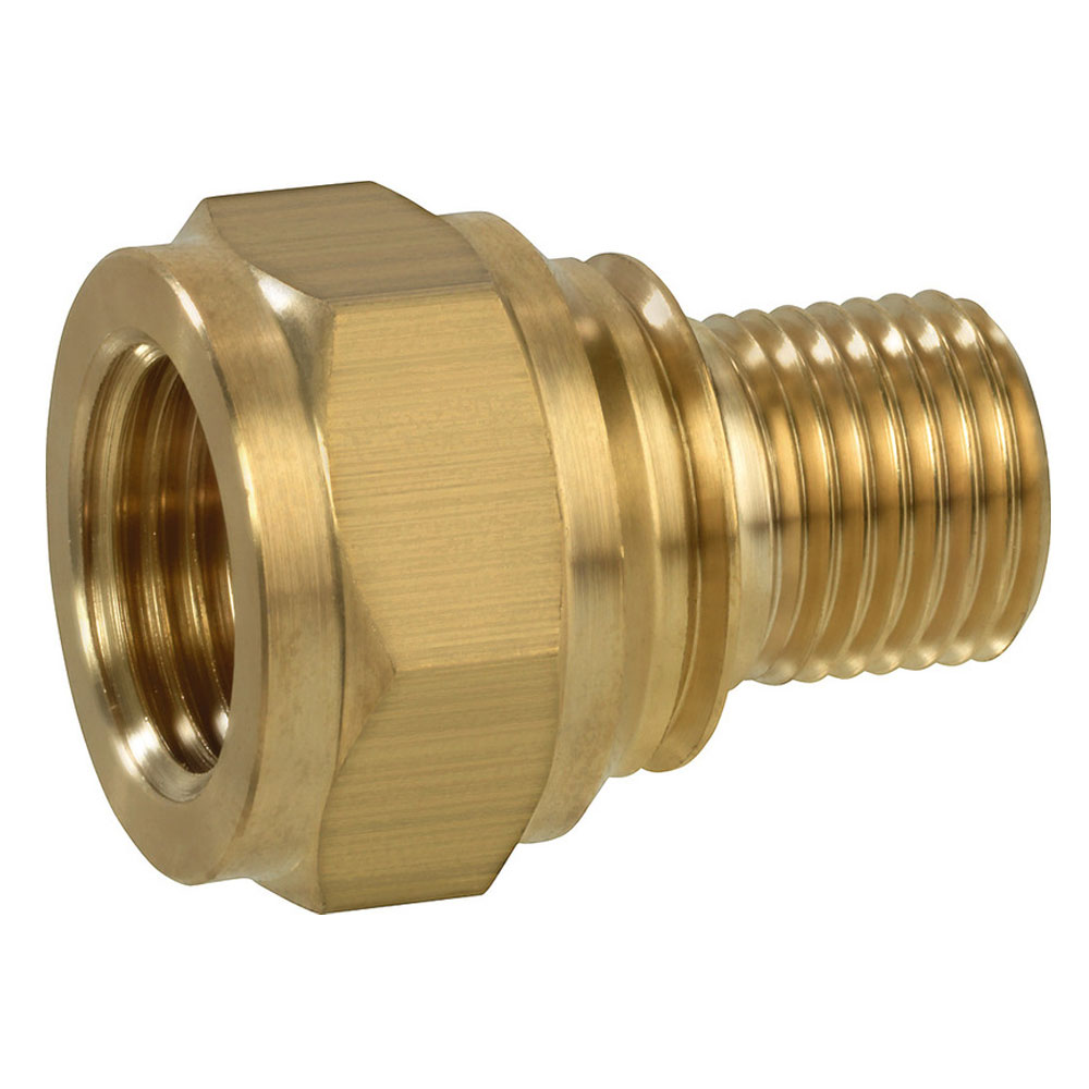 Overgangsstykke 5/8" UNF til 1/4" LH - Gas Fittings