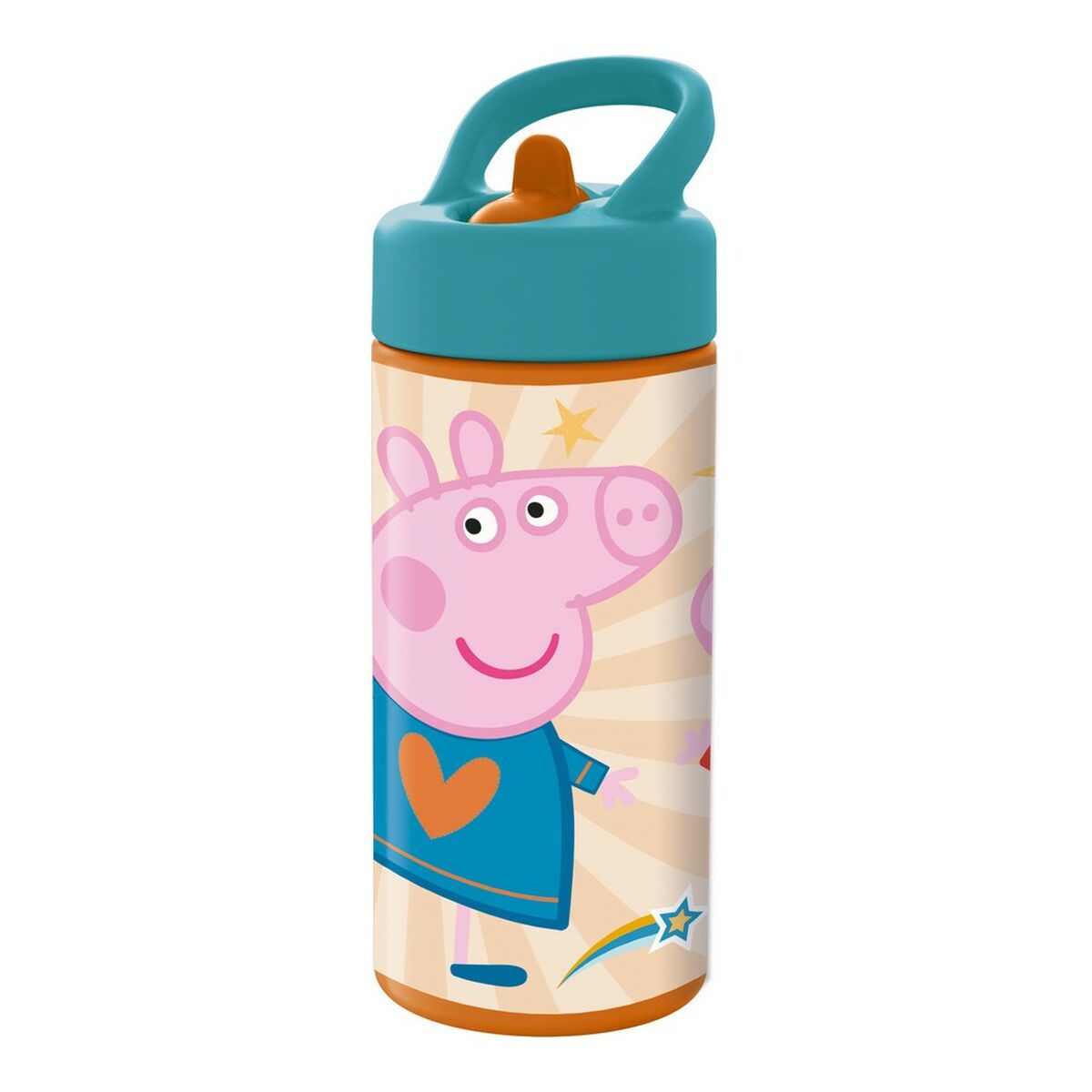 Vandflaske Peppa Pig Having Fun Pink Pvc   Ml