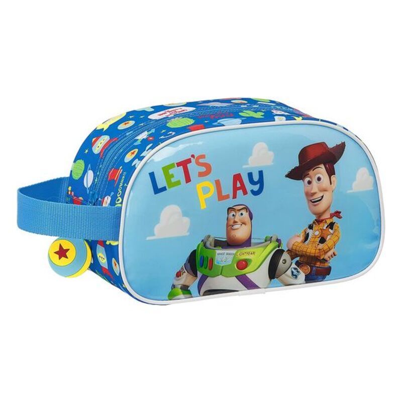 Skoletoilettaske Toy Story Let S Play Blå