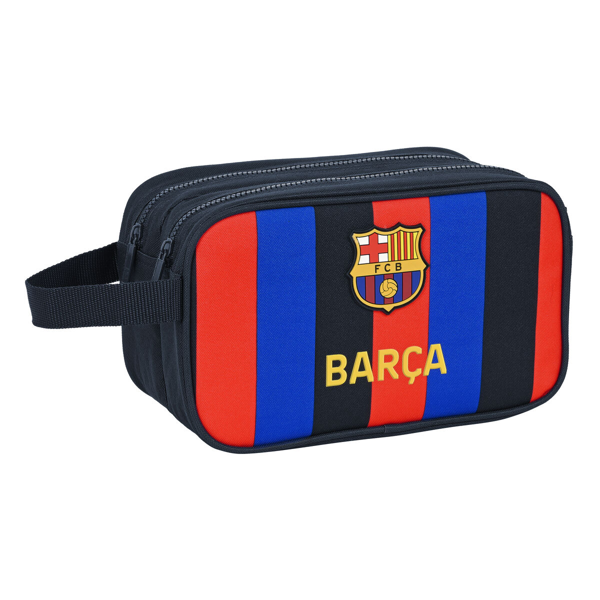 Skoletoilettaske F C  Barcelona Rødbrun Marineblå   X   X   Cm