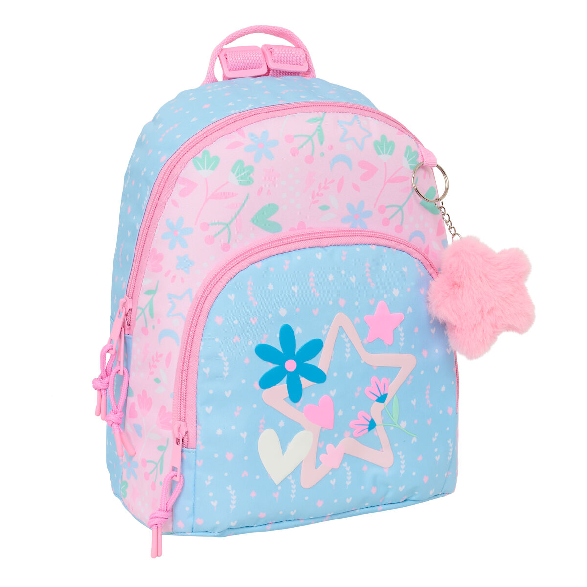 Rygsæk Blackfit  Smile Pink Lyseblå   X   X   Cm Mini
