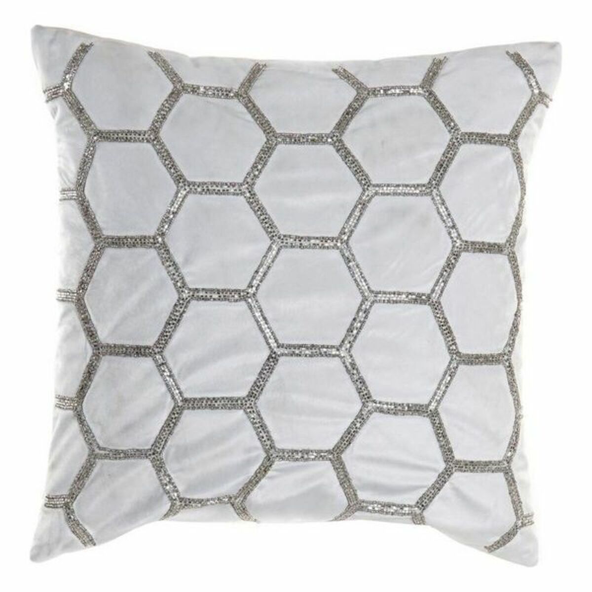 Pude Dkd Home Decor Fløjl Geometri   X   Cm