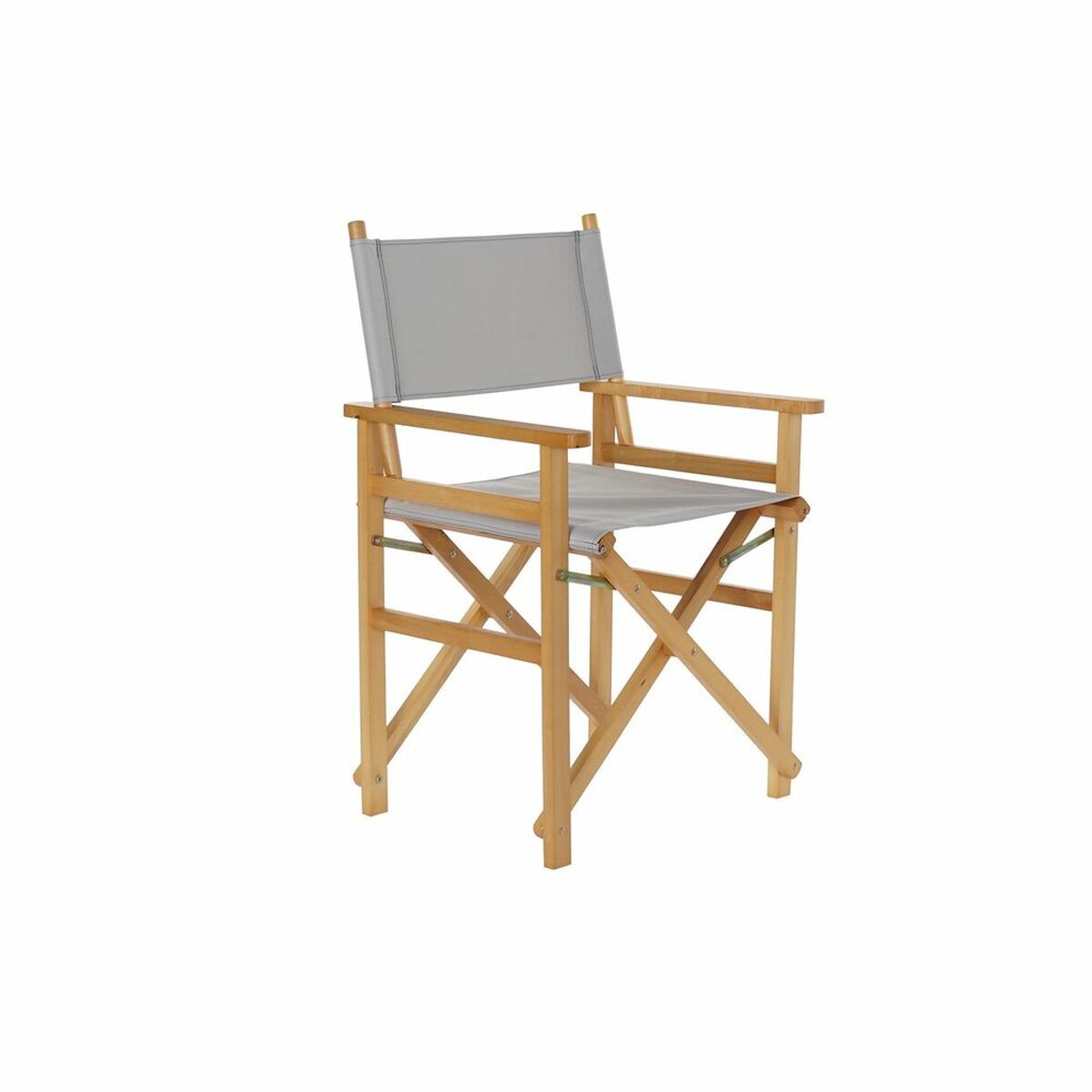 Vrtni Stol Dkd Home Decor Grå Natur Fyrretræ   X   X   Cm   X   X   Cm