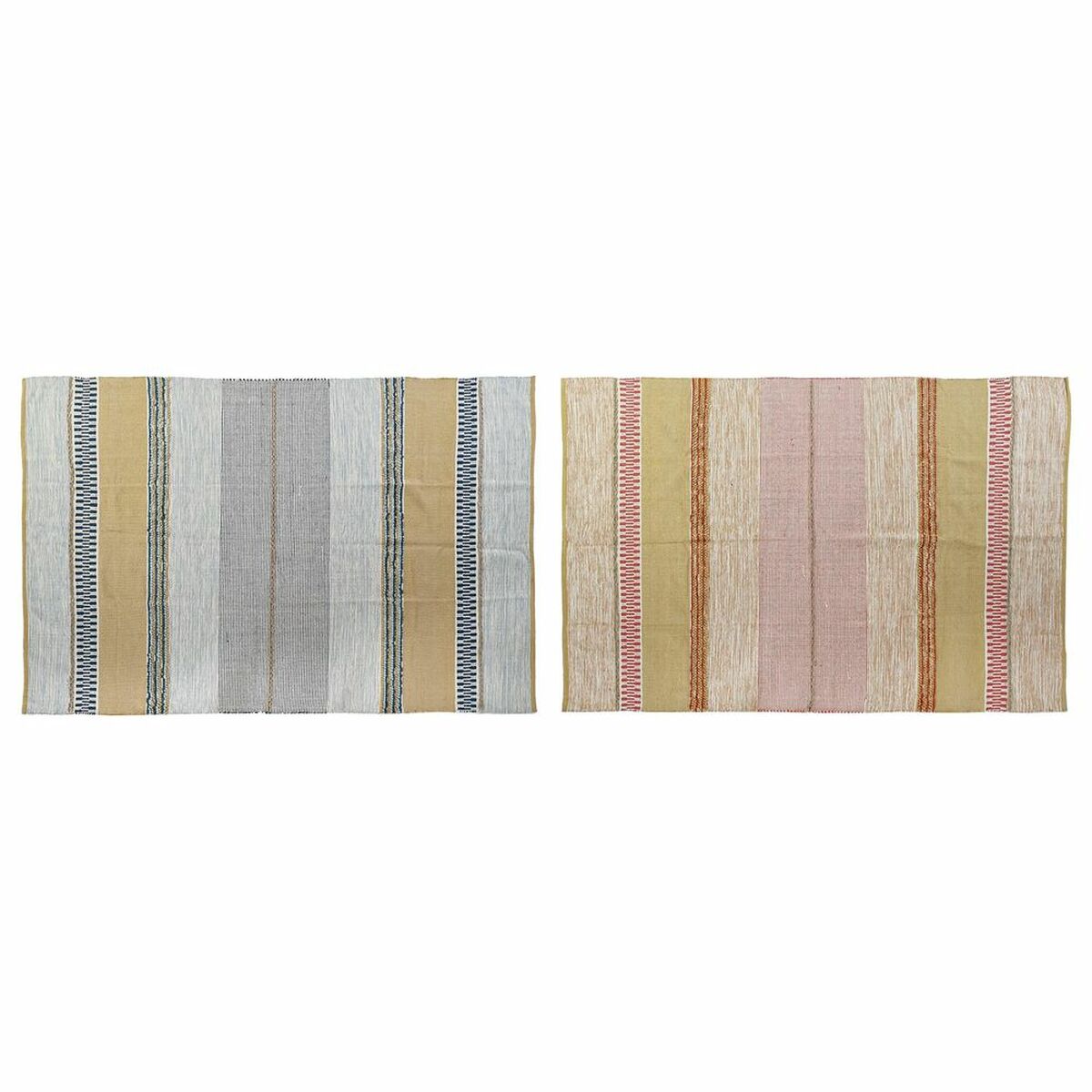 Tæppe Dkd Home Decor Multifarvet Moderne   Enheder    X   X   Cm