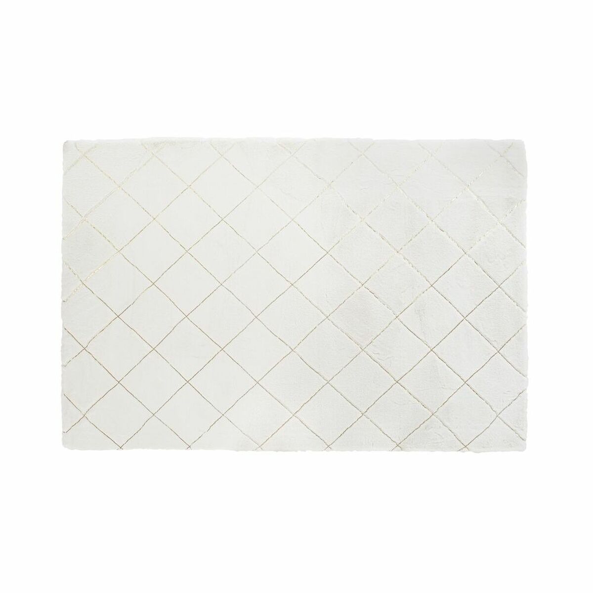 Tæppe Dkd Home Decor Hvid Moderne   X   X   Cm