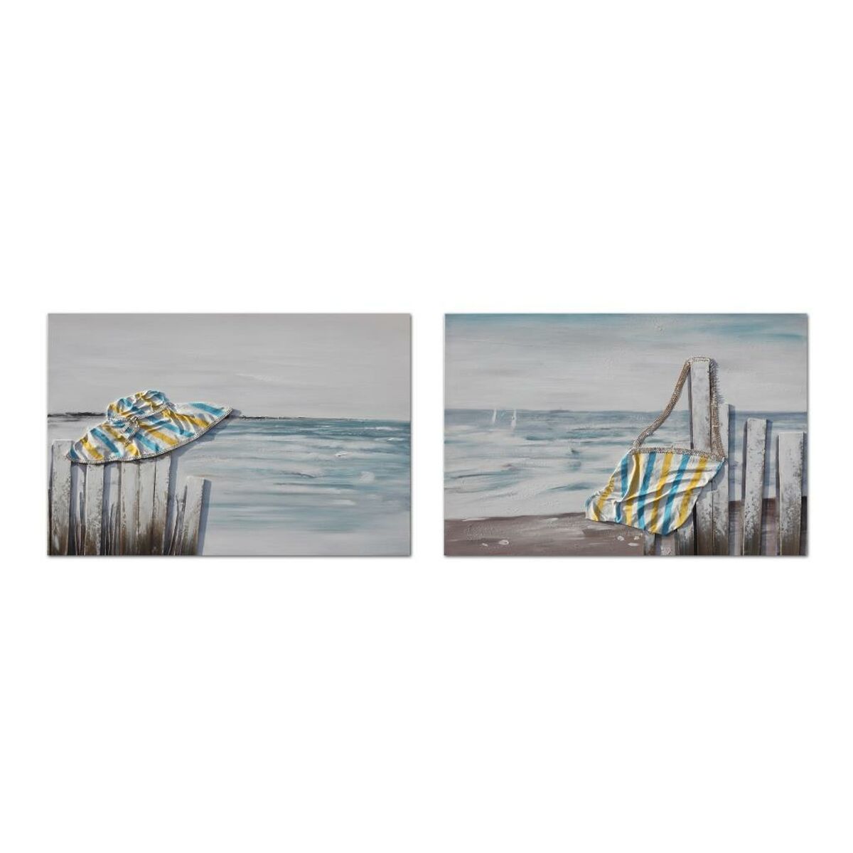 Lærred Dkd Home Decor Lærred Træ Mdf   X   X   Cm