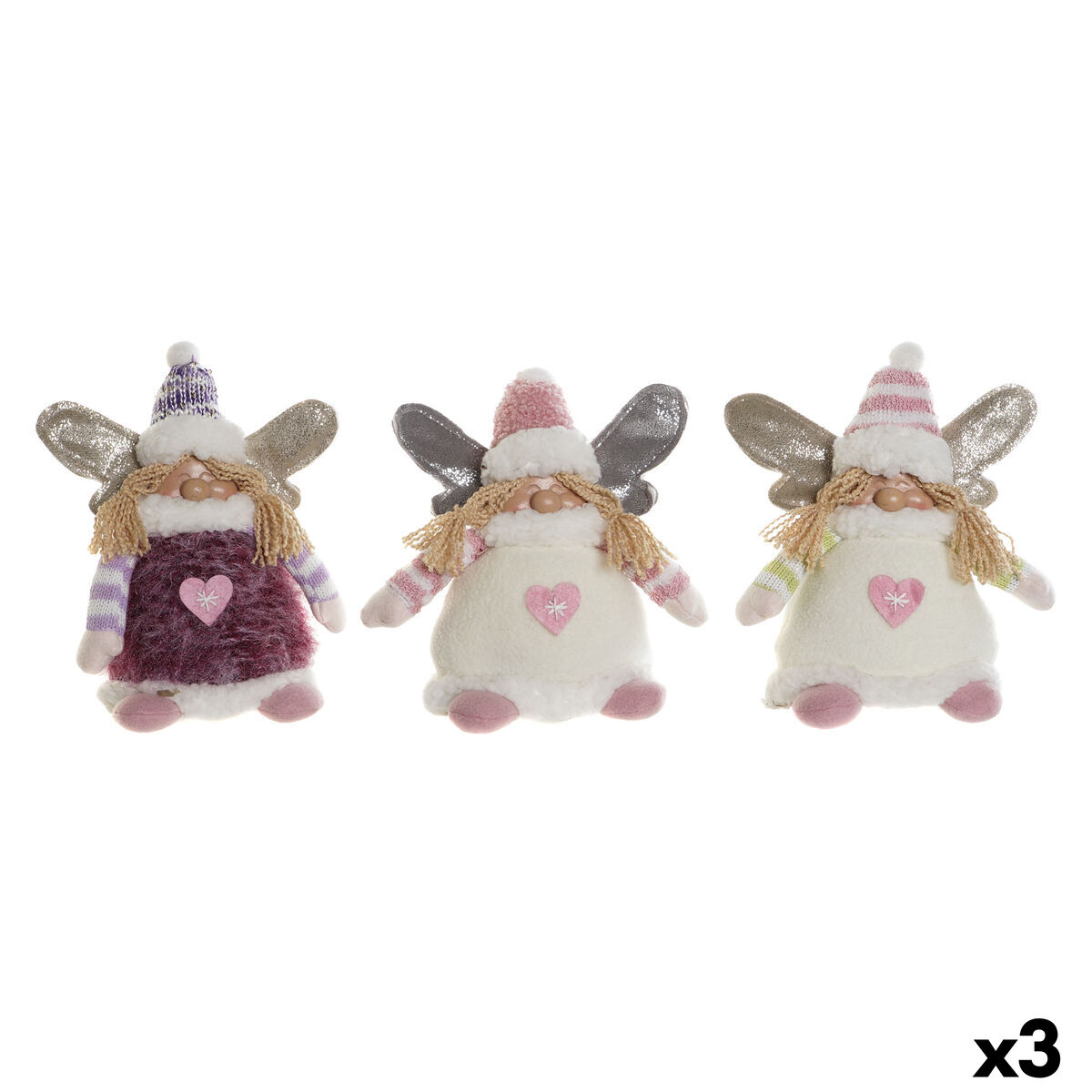 Julepynt Dkd Home Decor Multifarvet Alf   X   X   Cm   Enheder