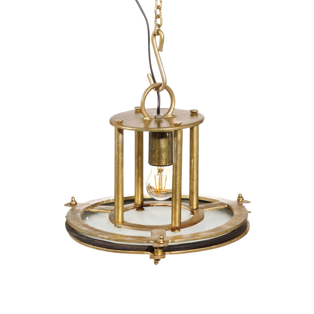 Loftslampe Bronze Krystal Jern   W   V   X   X   Cm Moderne