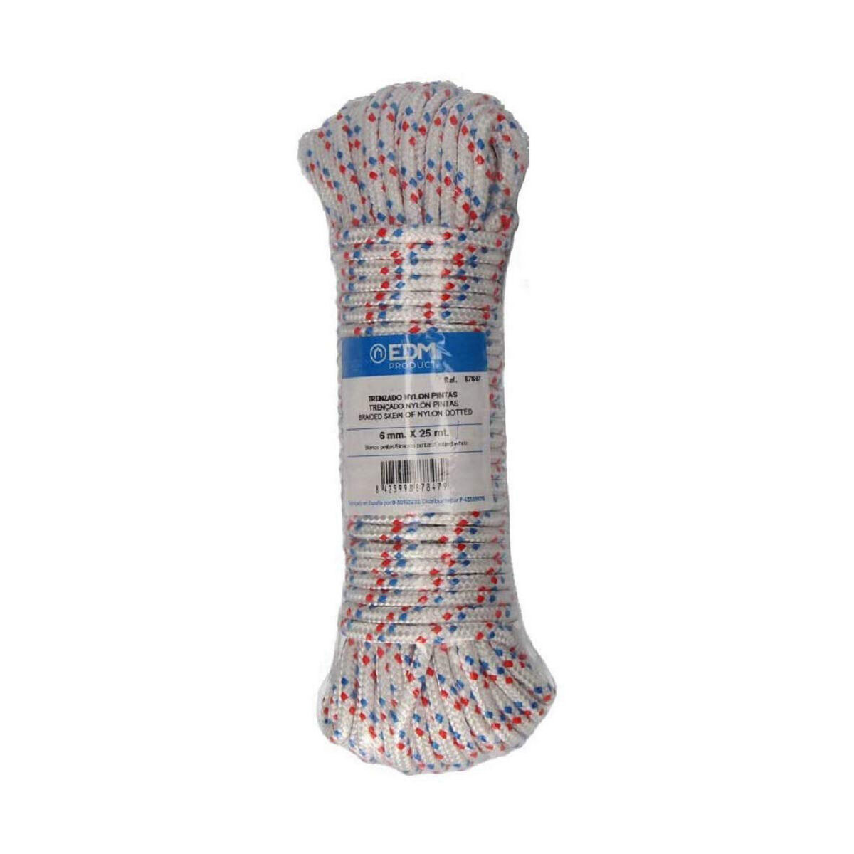Flettet Reb Edm   Tricolour Nylon   M