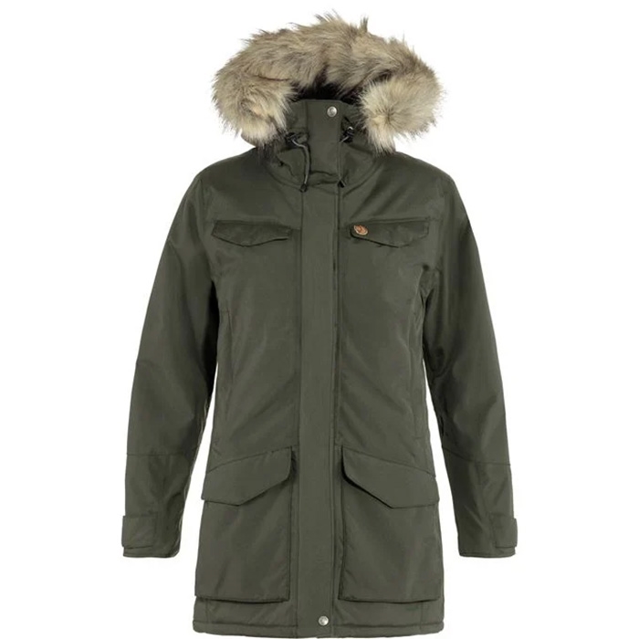 Fjällräven Nuuk Parka til kvinder - Deep Grøn 2022 model