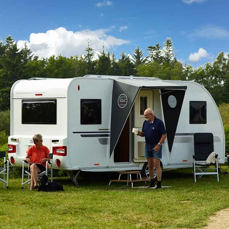 Dørmarkise til Campingvogn - Kvalitet fra Isabella A/S