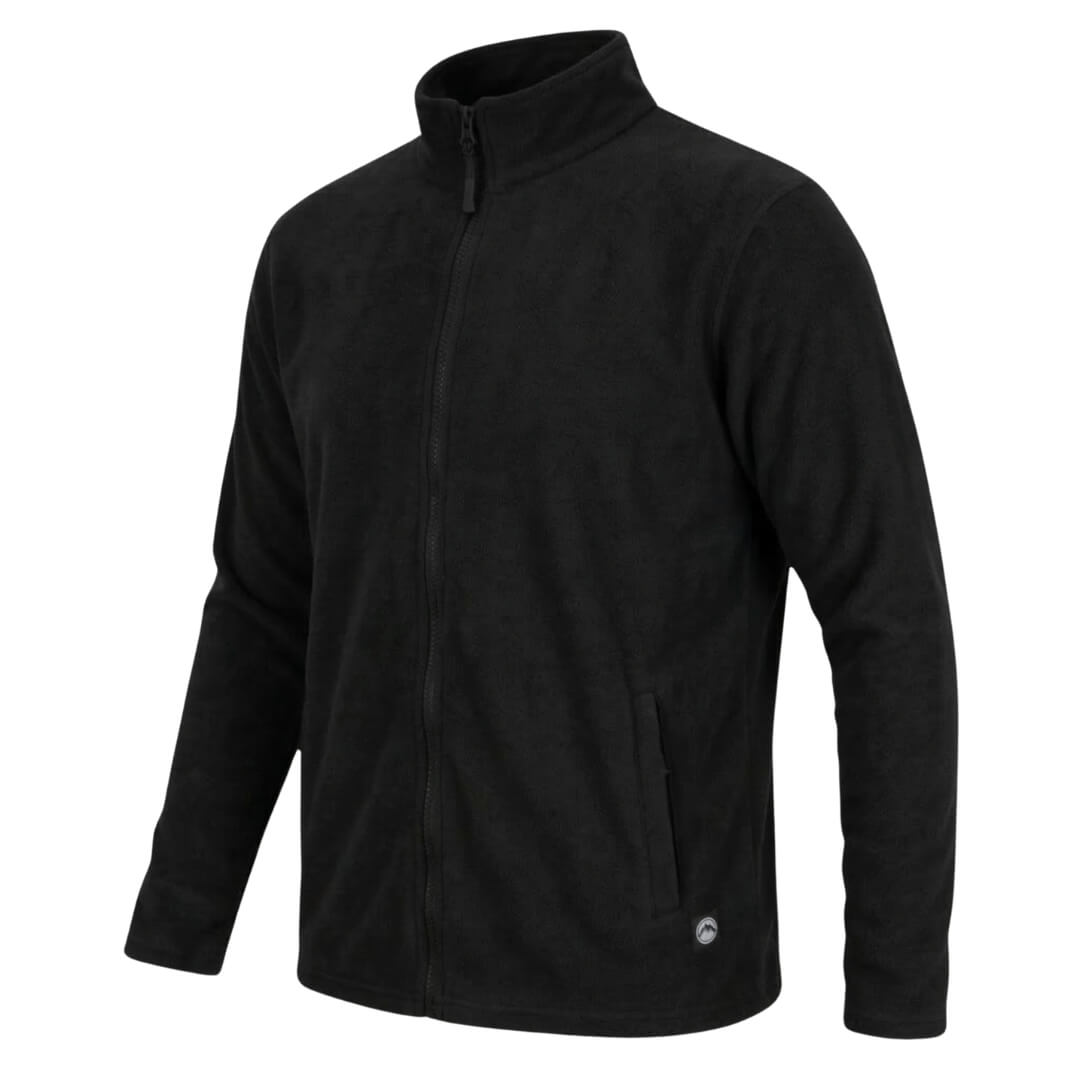 Fleecetrøje Herre   Treklife Mid Fz   Sort