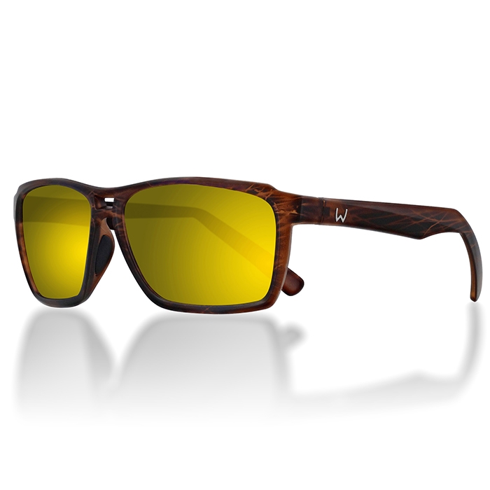 Westin W  Street   Matte Brown Stripe   Lb Brown  Lm Yellow  Ar Green   Fiskebriller
