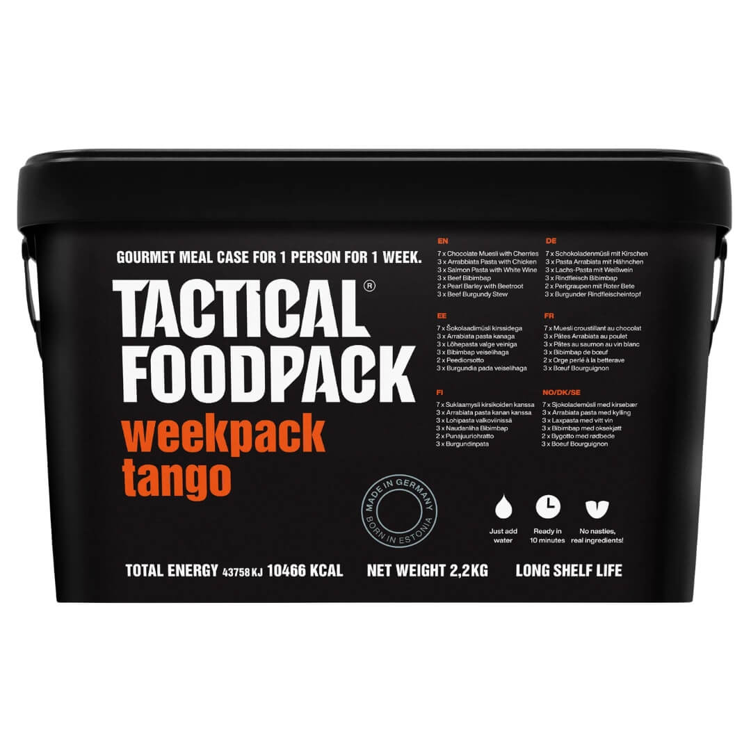 Frysetørret Mad     Tatical Foodpack     Tango       Prs  Dage