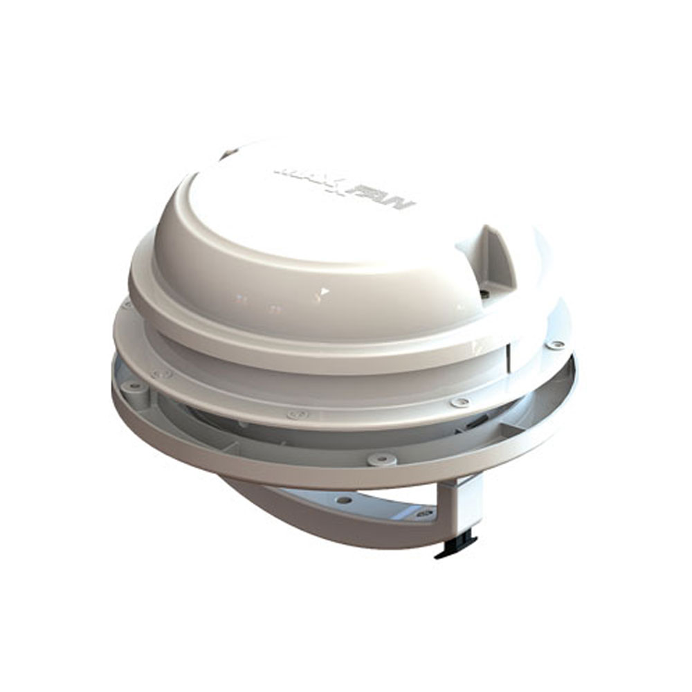 Maxxfan Dome Inkl  Led Lys White