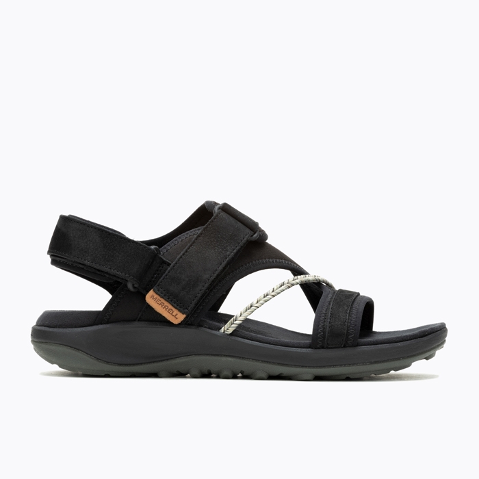 Merrell Terran 4 Backstrap Sandaler til Kvinder - Sort