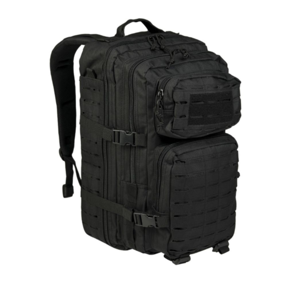 Rygsæk   Us Black Laser Cut Backpack    L   Sort