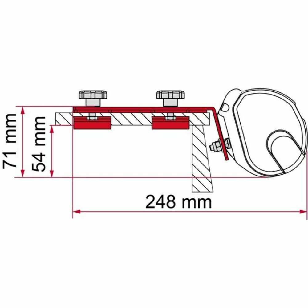 Monteringsbeslag Til F Pro Kit Standard  R