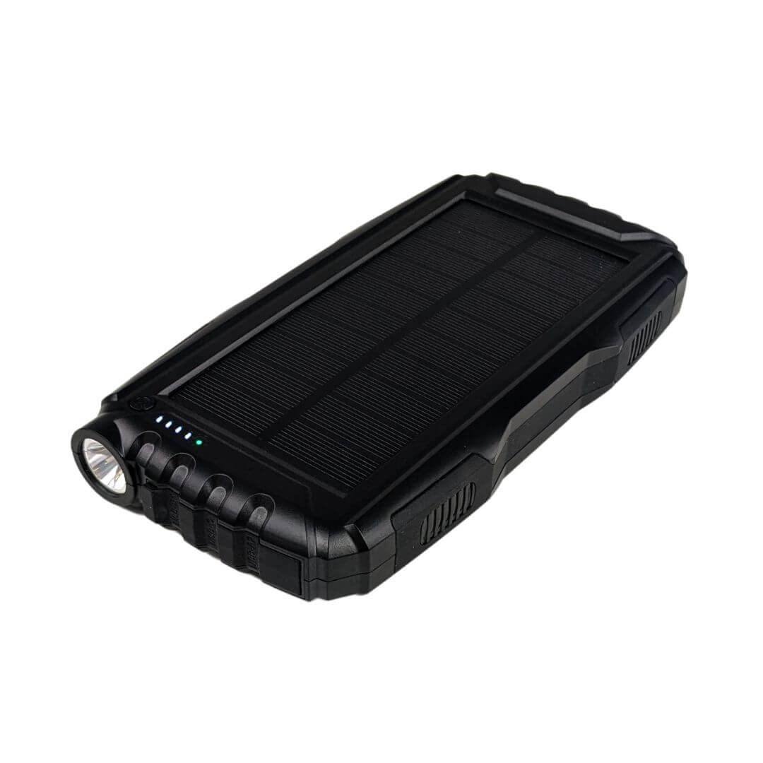 Powerbank Med Solceller     Mah