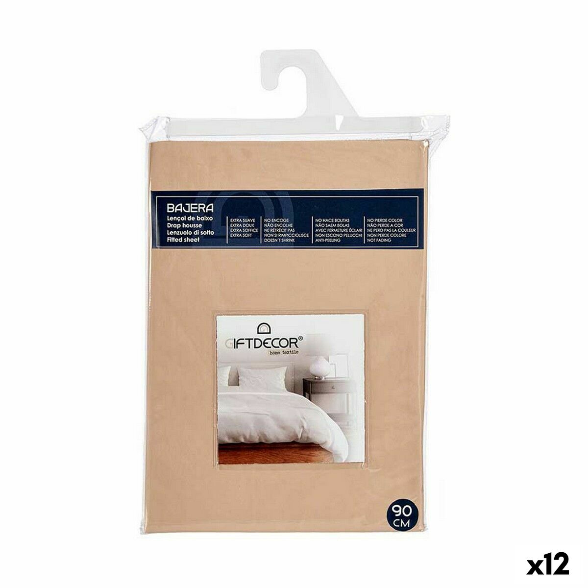 Bundplastik Gift Decor Beige   Cm   Enheder