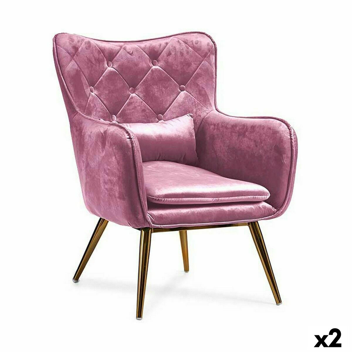 Lænestol Gift Decor Pink   X   X   Cm   Enheder