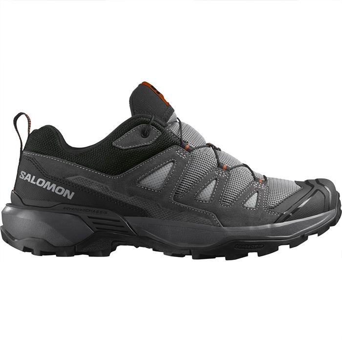 Salomon X Ultra   Leather  Sharkskin Asphalt Cc    Uk     Vandresko