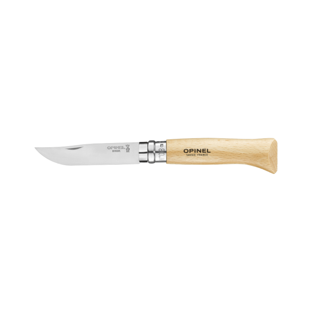 Svampekniv   Opinel No       Cm   Rustfrit Stål   Bøg