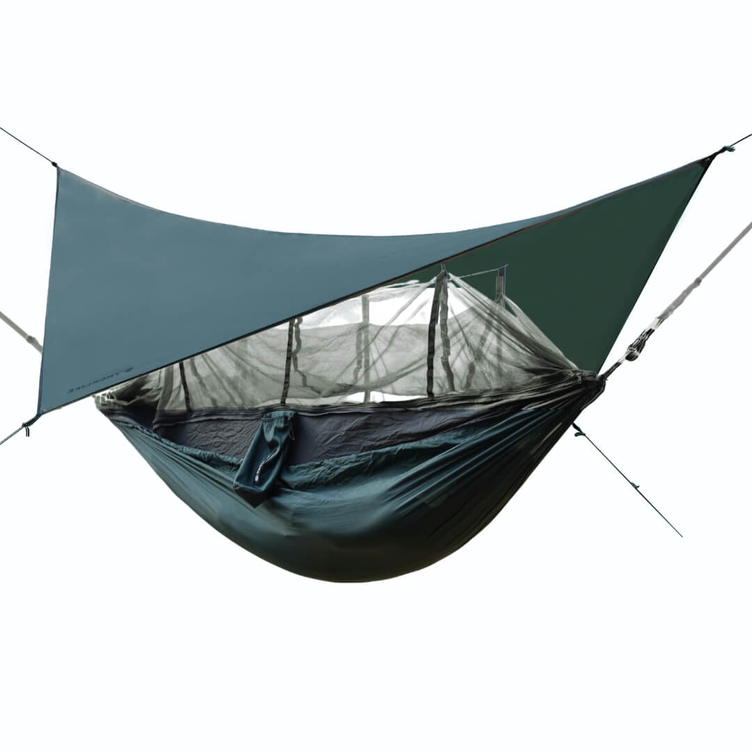 Hængekøje Sovesystem   Hammock Incl  Net   Tarp Combi